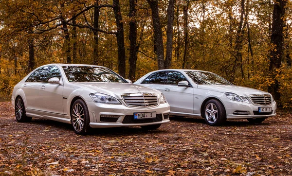 Chisinau Moldávia Outubro 2017 Mercedes Benz Club Festival Moldávia Mercedes — Fotografia de Stock