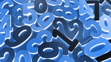 Sayıların arka plan. Sıfırdan dokuza. Numaraları ile arka plan. Numaraları doku.