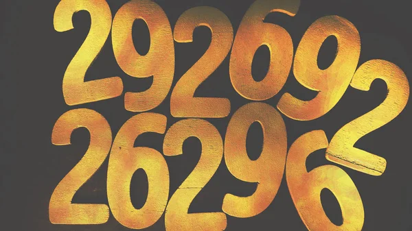 数字的背景 从零到九 与数字的背景 数字纹理 — 图库照片