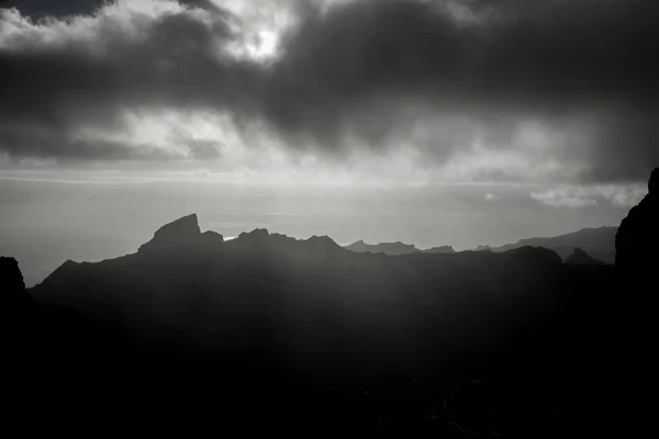 Vulkanen Teide Och Lava Landskapet Nationalparken Teide Rocky Vulkaniska Landskapet — Stockfoto