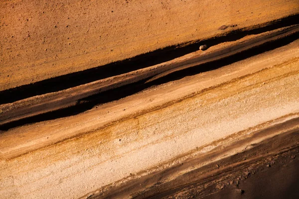 Vulkaan Teide Lava Landschap Teide Nationaal Park Rotsachtig Vulkanisch Landschap — Stockfoto