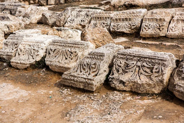 Római Romok Jordániai Jerash Városában Gerasa Falú Görög Római Település — Stock Fotó