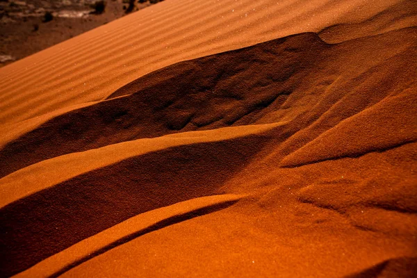 Prachtig Uitzicht Vanuit Lucht Bedoeïenenkamp Bij Zonsondergang Van Bovenaf Met — Stockfoto