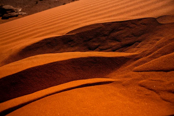 Prachtig Uitzicht Vanuit Lucht Bedoeïenenkamp Bij Zonsondergang Van Bovenaf Met — Stockfoto