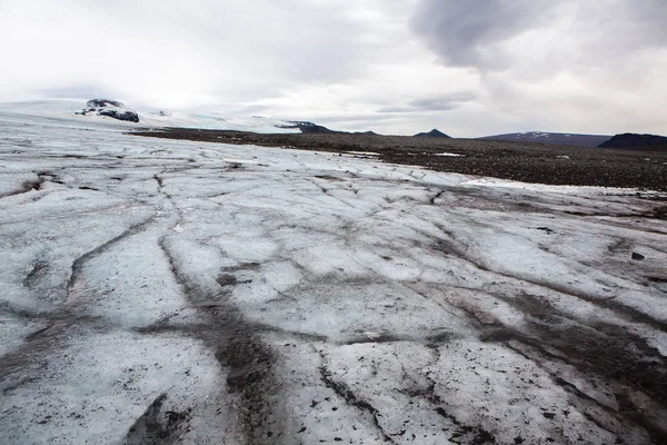 Glaciares Islandia Famosa Laguna Glaciar Hermosa Imagen Paisaje Frío Bahía — Foto de Stock