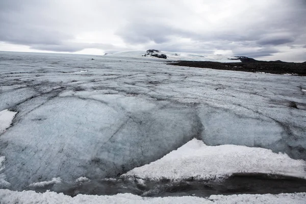 Льодовики Ісландії Знаменитий Льодовик Лагуни Холодний Красивою Краєвид Зображення Льодовика — стокове фото