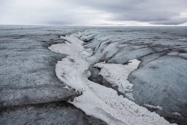 Geleiras Islândia Famosa Lagoa Glaciar Belo Quadro Paisagem Fria Baía — Fotografia de Stock