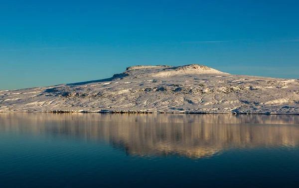 Natura Variopinta Autunno Viaggia Islanda Bellissimo Paesaggio Islandese Con Montagne — Foto Stock
