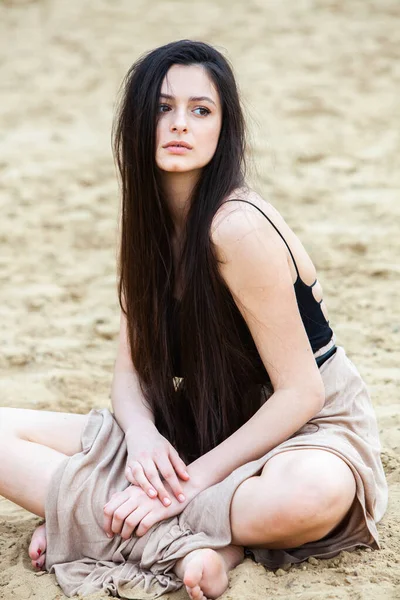 Hermosa Mujer Joven Con Piel Limpia Perfecta Mujer Rusa Joven — Foto de Stock