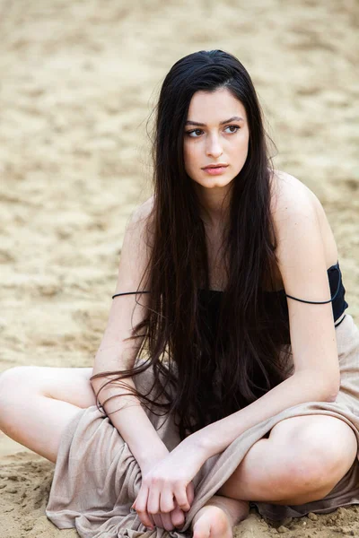 Vacker Ung Kvinna Med Ren Perfekt Hud Ung Rysk Kvinna — Stockfoto