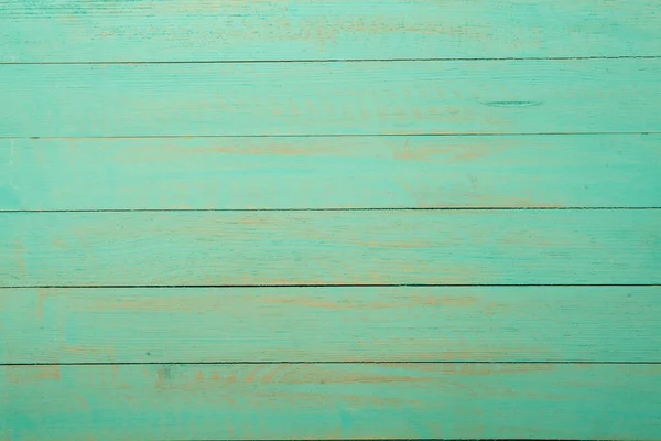 結び目や爪の穴とヴィンテージ緑の木の背景テクスチャ 古い塗装木の壁 ブラウン抽象的な背景 ヴィンテージ緑の木製のダーク水平ボード コピースペース付きフロントビュー デザインの背景 — ストック写真