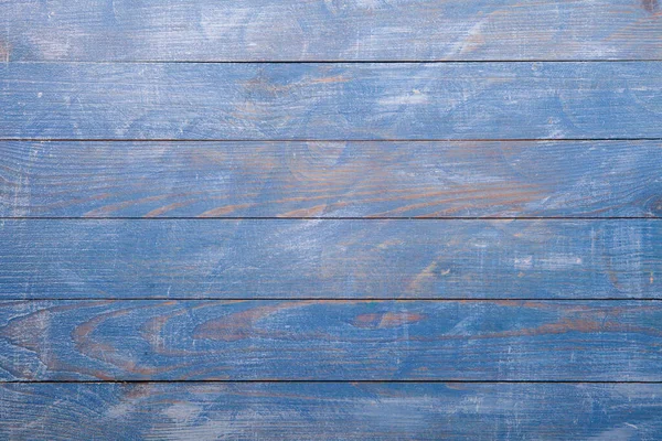 Vintage Blue Wood Background Texture Knots Nail Holes Old Painted — Stock Photo, Image