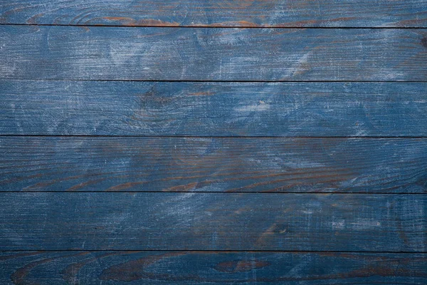 Texture Fondo Legno Blu Vintage Con Nodi Fori Unghie Vecchia — Foto Stock