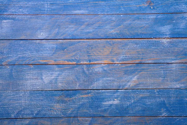 Vintage Blauen Holz Hintergrund Textur Mit Knoten Und Nagellöcher Alte — Stockfoto