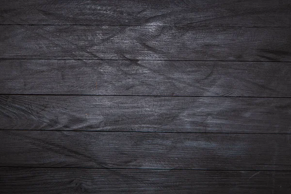 Black Dark Wooden Texture Wood Black Texture Background Old Panels — Stock Photo, Image