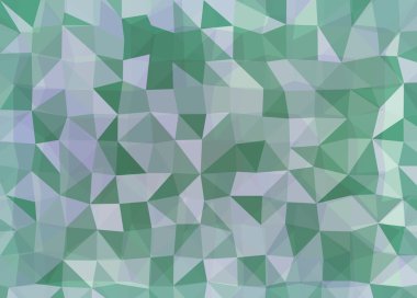 Vektör üçgen mozaik arka plan mavi renklerde asetat ile