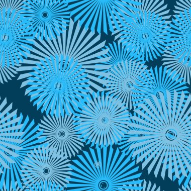 Daireler ve ışınları ile Seamless Modeli