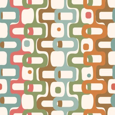 Vektör soyut sorunsuz vintage geometri arka plan.