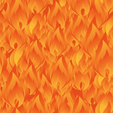 tasarımınız için soyut yangın alevleri ile zarif seamless modeli