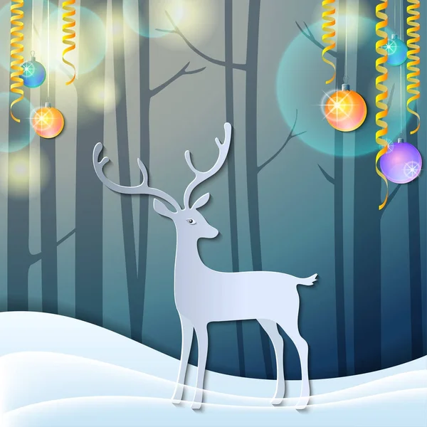 Merry Christmas Greeting card — Stock Photo, Image