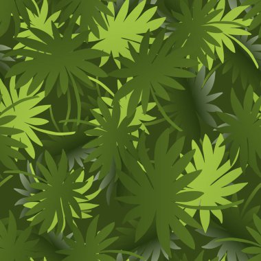 vektör Dikişsiz güzel sanatsal parlak tropikal desen muz, Syngonium ve Dracaena yaprak, yaz plaj eğlencesi ile renkli özgün şık çiçek arka plan yazdırma, fantastik orman