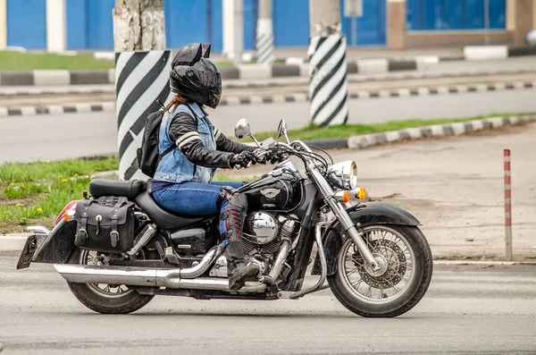 Ulyanovsk Ryssland Maj 2019 Öppning Motorcykel Säsongen Auto Motor Utställning — Stockfoto