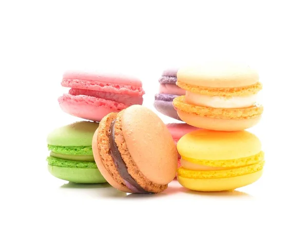 Saborosos biscoitos macaroon — Fotografia de Stock