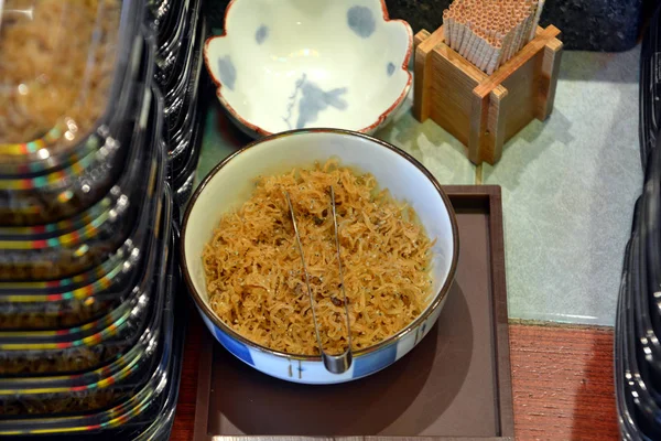 .   Kyoto, Japonya için taze Pazar. Japon yemekleri. — Stok fotoğraf