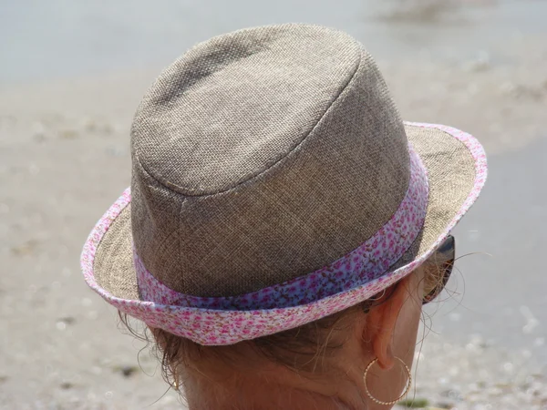 Um chapéu de sol — Fotografia de Stock