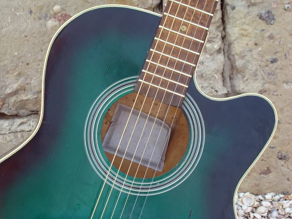 Kytara strunný nástroj — Stock fotografie