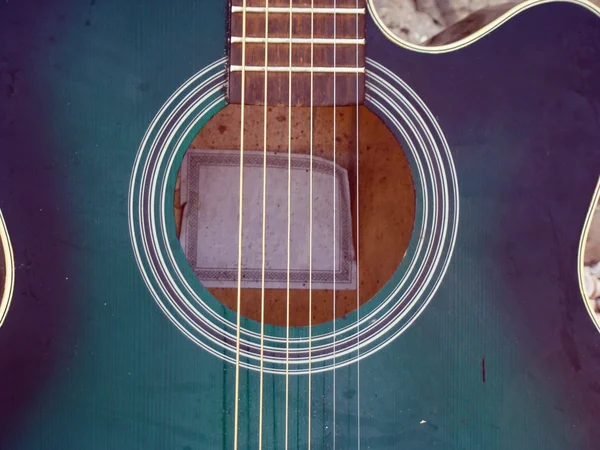 Guitar stringed instrument — Stock Photo, Image