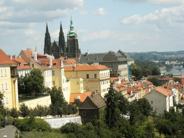 Prague-city skyline — Stock Photo, Image