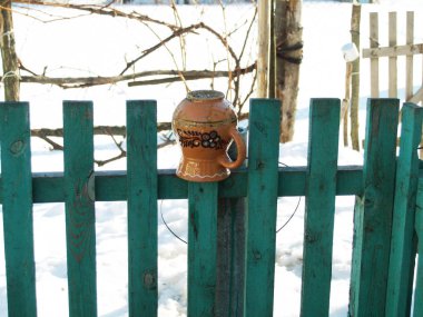 Seramik glechik ters çit ağırlığında