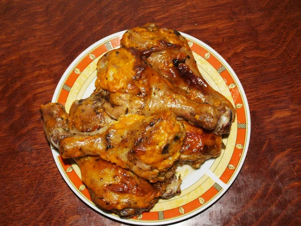닭 다리 튀김 — 스톡 사진