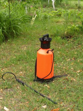 Kimyasal püskürtme için el püskürtücü turuncu