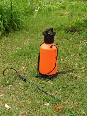 Kimyasal püskürtme için el püskürtücü turuncu