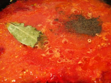 Domates ketçapı hazırlama