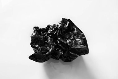 Boş plastik torba. Küresel ısınmayı azaltmak için plastik torbaların azaltılması