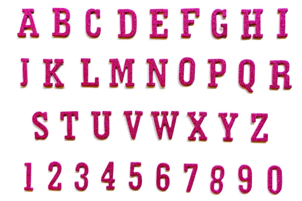 Алфавитные Буквы Начала Изучают Английский Язык Красочные Буквы Игрушки Детей — стоковое фото