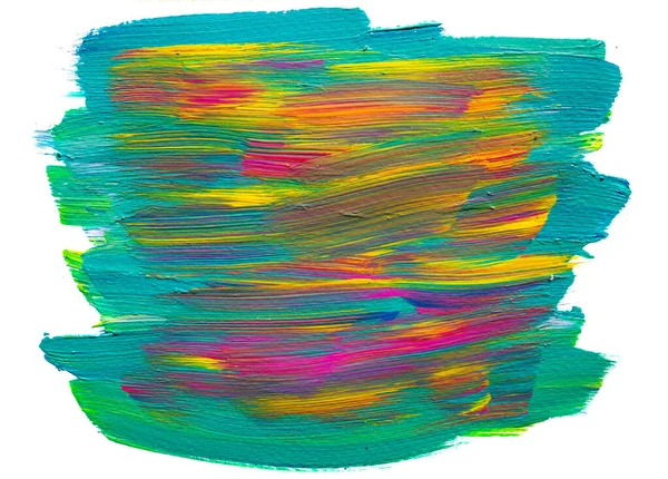 Streszczenie Sztuki Tło Ręcznie Rysowane Malarstwo Akrylowe Brushstrokes Pastelowe Kolorowe — Zdjęcie stockowe