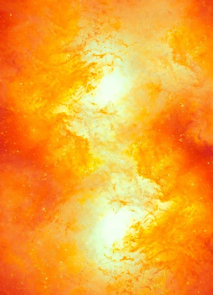 Космическое пространство и звезды, цвет космического абстрактного фона. Пожар в космосе. Копирование пространства . — стоковое фото