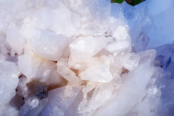 Detalj Vacker Kristall Abstrakt Kristallin Bakgrund Magisk Kristall — Stockfoto