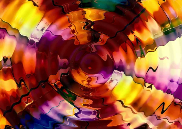 Fondo Luminoso Multicolor Abstracto Con Remolino Movimiento —  Fotos de Stock
