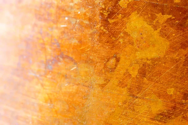 銅色の構造 茶とオレンジの背景 — ストック写真