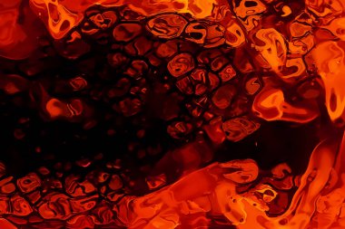 Yangın arka planı. Asıl alev ve grafik efekti