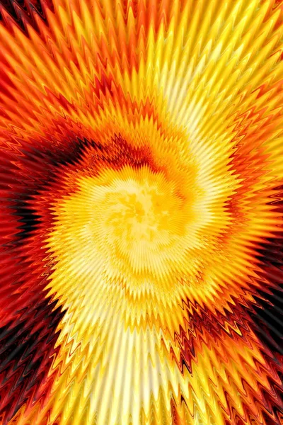 Графическое Изображение Силы Красоты Огненного Элемента — стоковое фото