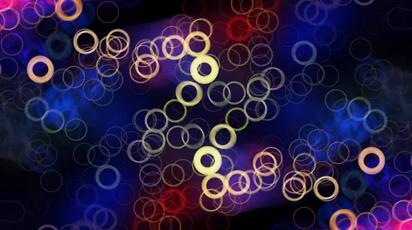Αφηρημένο Φρέσκο Σχεδιασμό Φόντο Φως Μοτίβο Κύκλο Και Λαμπερά Χρώματα — Φωτογραφία Αρχείου