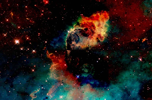 우주와 우주의 추상적 — 스톡 사진