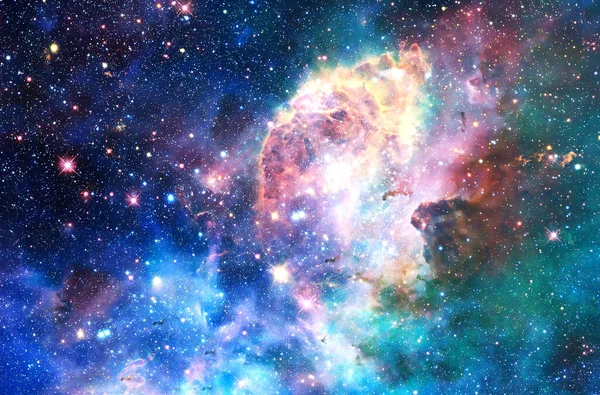 Kozmik uzay ve yıldızlar, renkli kozmik soyut arkaplan