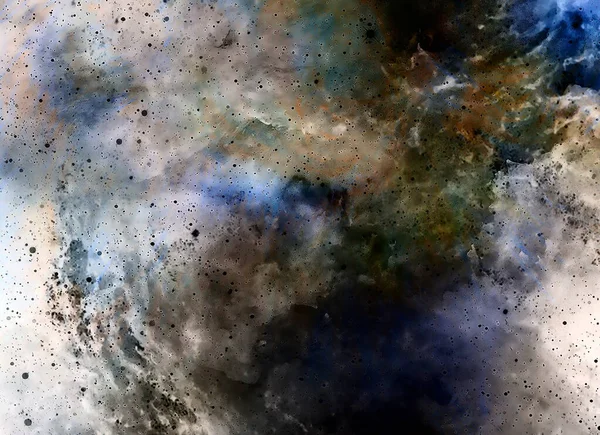 Cosmic Utrymme Och Stjärnor Färg Kosmisk Abstrakt Bakgrund — Stockfoto
